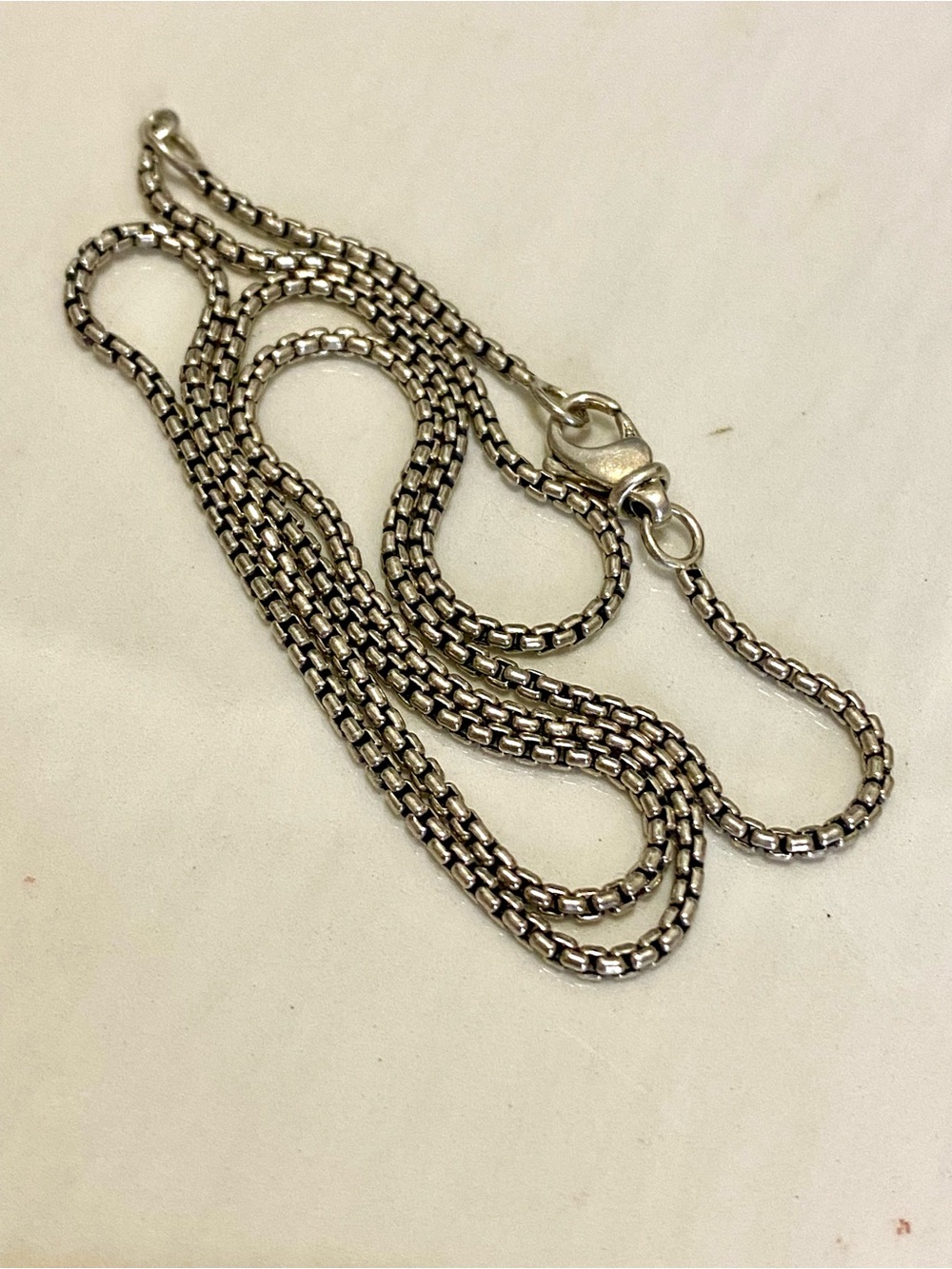 Sterling Silver 16” or 18” Necklace 925